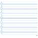 Pennenstreken 3 groep 3 lijntjesschrift verbonden schrift (12-8-12) (5 stuks)